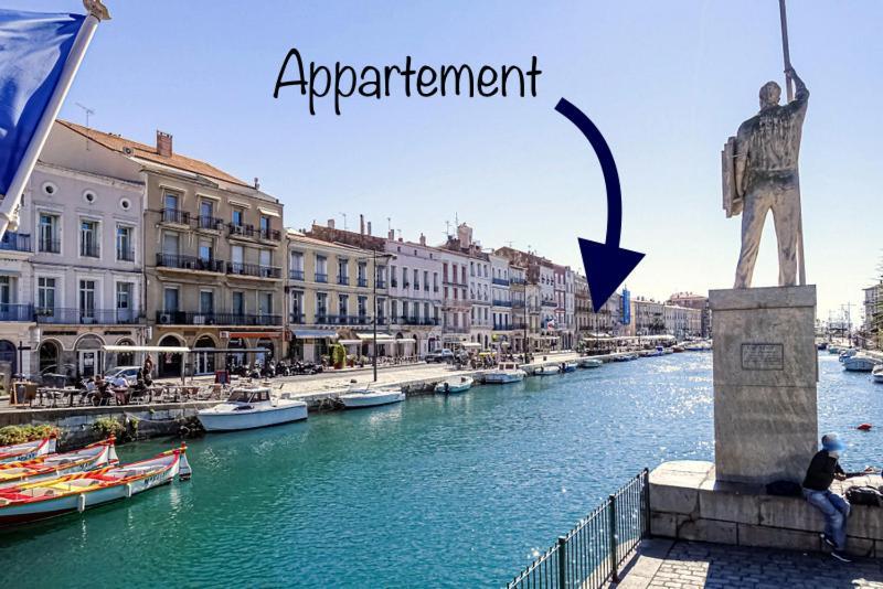 Ferienwohnung Duplex Climatise Cadre Royal Sète Exterior foto